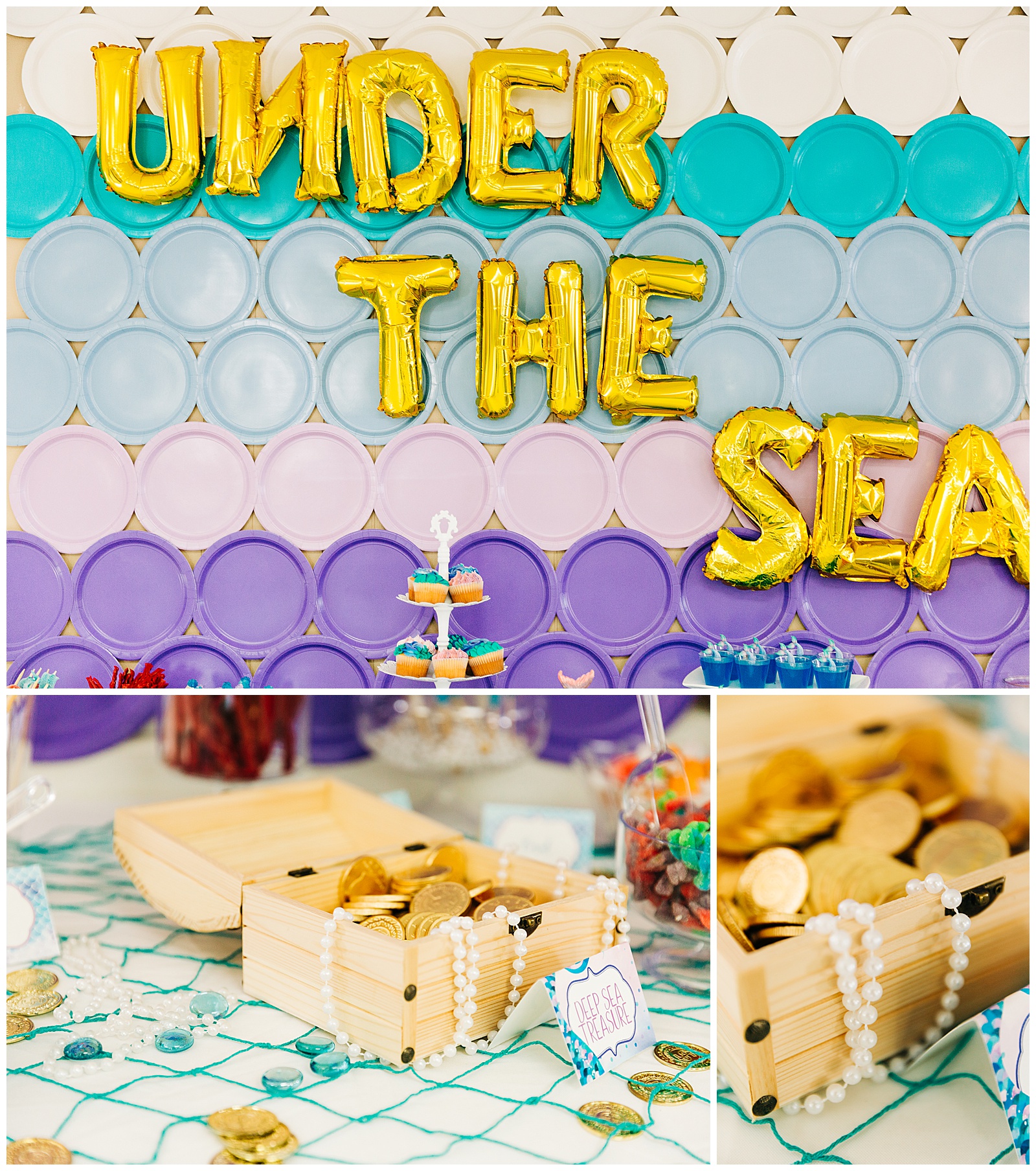 Under the Sea, Taylor Turns Three, Sea themed birthday party
